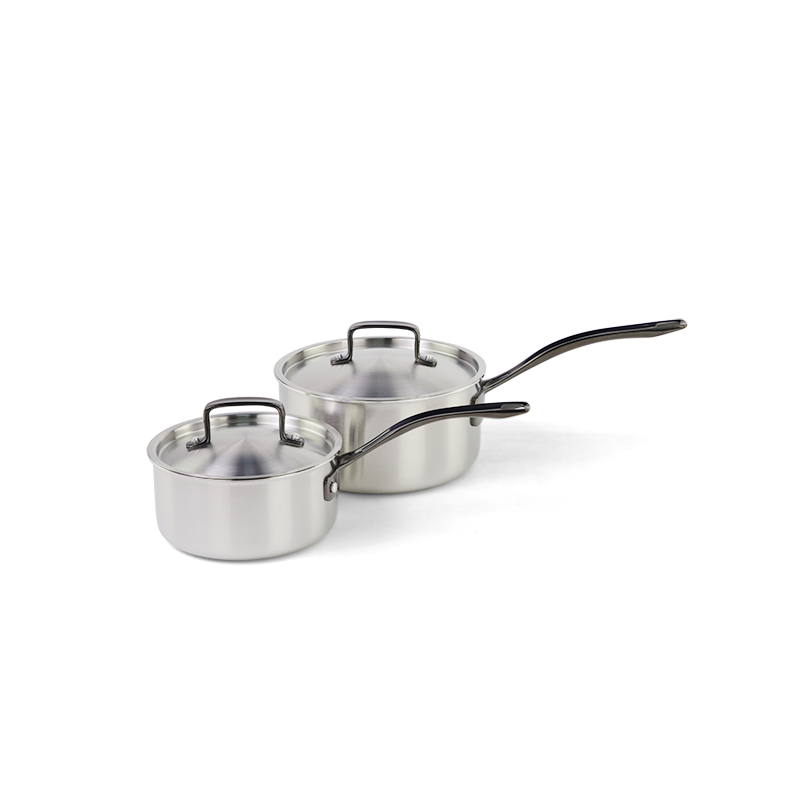 6pcs stainless steel cooking pot and pan set stainless steel cookware set casserole stockpot milk po图4