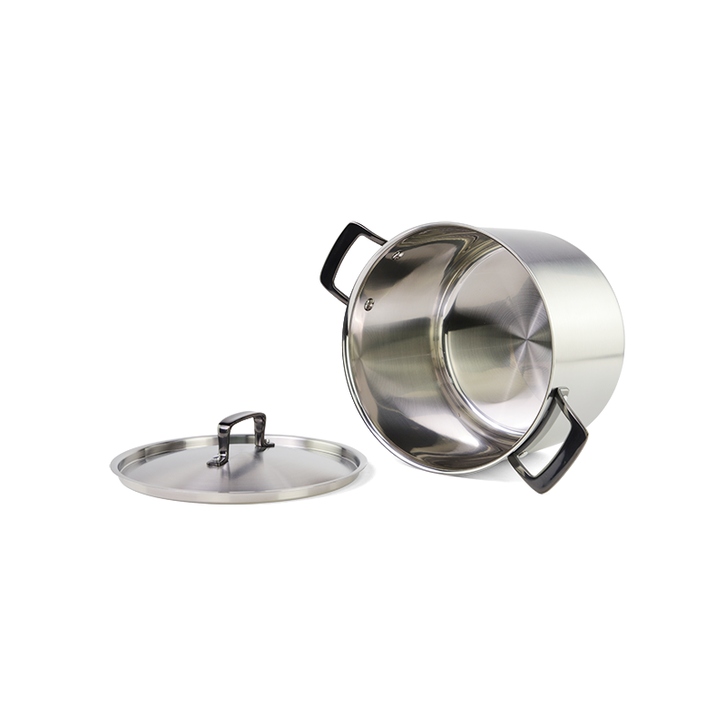 6pcs stainless steel cooking pot and pan set stainless steel cookware set casserole stockpot milk po图8