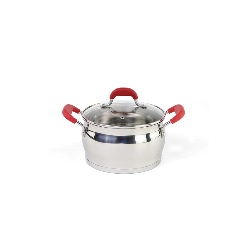 4pcs stainless steel cooking pot and pan set stainless steel cookware set casserole stockpot milk po图5
