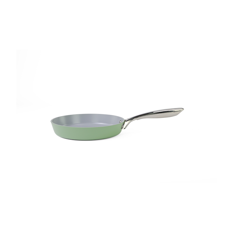 5PCS Copper Ceramic Non Stick Coating Cookware Set with stainless steel handle and steamer Eco-frien图8