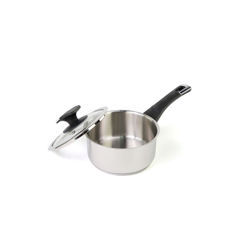 Factory sale 4 Pcs Stainless Steel non-stick cookware set Polished Deep Cooking Pots with Different 图7