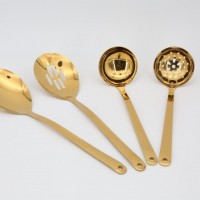 304 stainless steel thickened gold hot pot spoon Restaurant hot pot restaurant commercial large soup