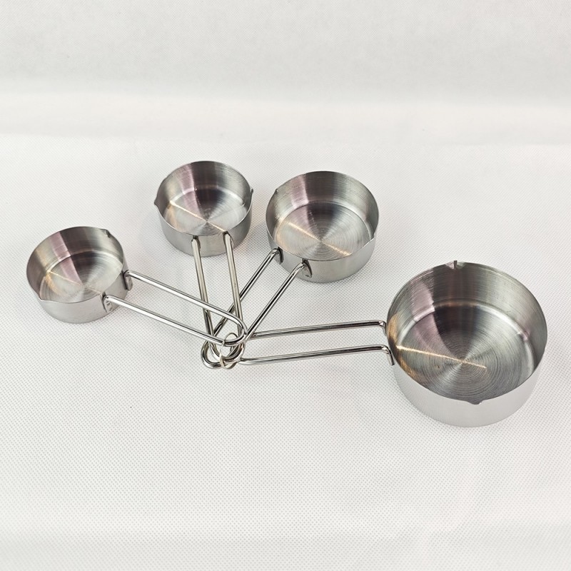 Stainless steel measuring spoon measuring cup set, 5-piece set, quantitative spoon, coffee flour, ki图7
