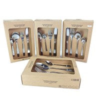 Hotel steak knife fork and spoon 24-piece stainless steel