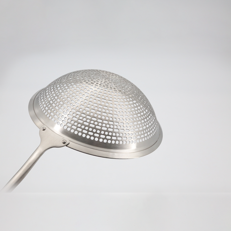 Stainless steel slotted spoon图3
