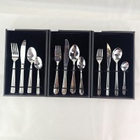 304 stainless steel family home steak, knives, forks, spoons, Western tableware, silver four piece s