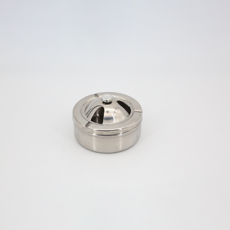 Stainless steel ashtray图2