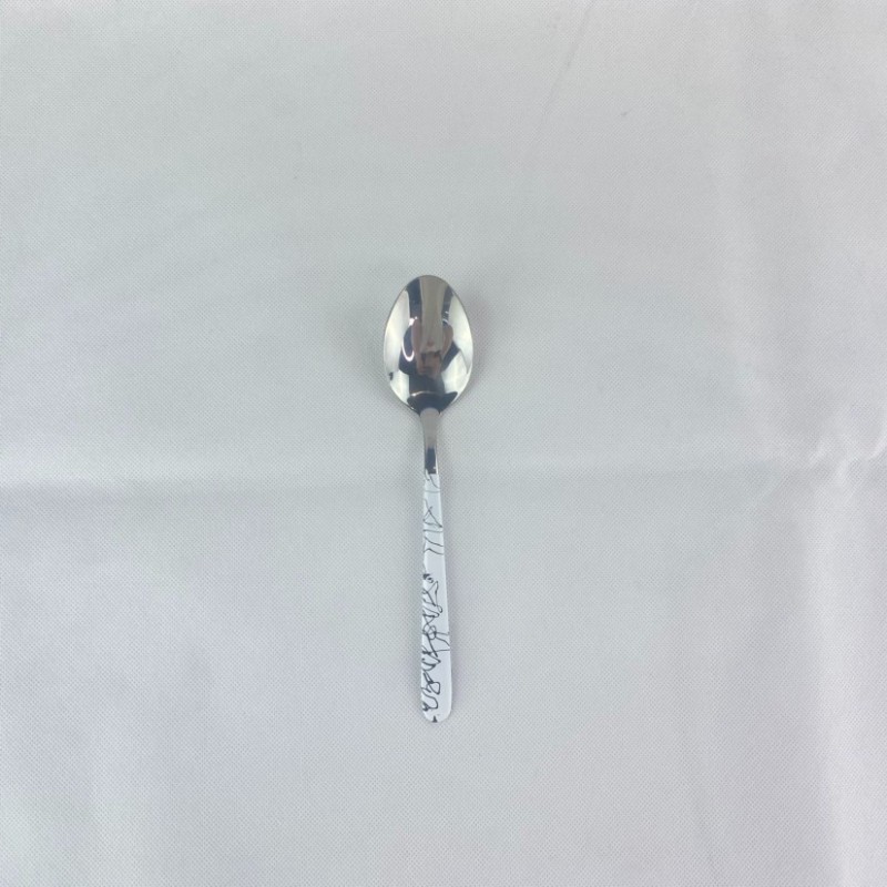 Stainless steel Western food knife, fork, spoon, main fork, steak knife, fork, 304 eating spoon, whi图4