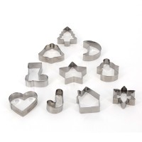 Stainless Steel Cookie molds - Christmas C Series