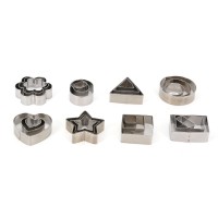Stainless steel biscuit cutting die -24 sets