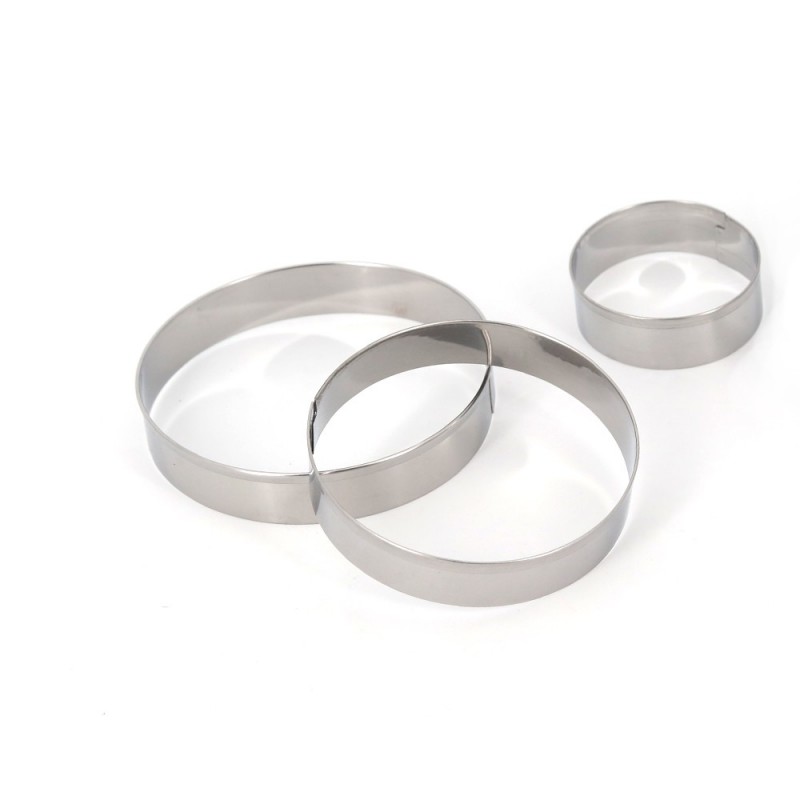 Stainless steel round mousse ring图5