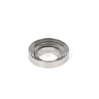 Stainless steel round mousse ring