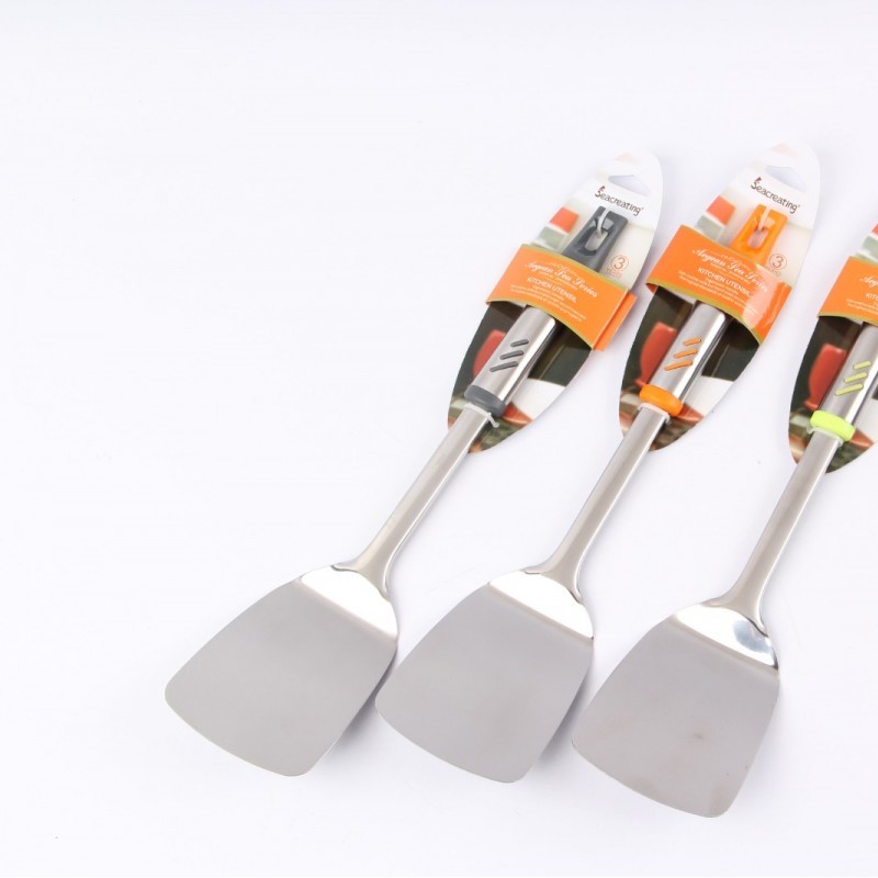 3 pieces stainless steel kitchen utensils图2