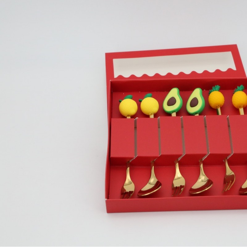 Stainless steel tableware set图4
