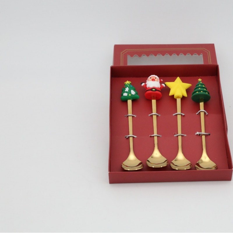 Stainless steel tableware set图2