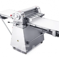 Industrial Bakery Equipment Puff Pastry Food Dough Sheeter Bread Pizza Electric Puff Pastry Machine