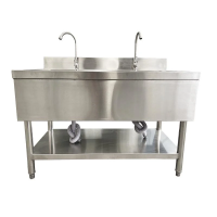 China Wholesale Handmade SUS304 Double Bowl Stainless Steel Kitchenware Kitchen Sink