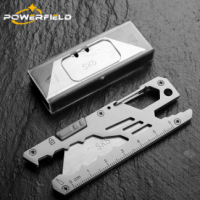 Factory Price EDC Tools Multifunctional utility knife Home DIY 5 in 1 Multifunctional Paper Knife