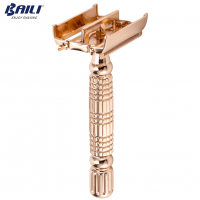 Butterfly open double edge safet razor