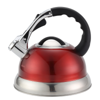 1pc, Stainless Steel Tea Kettle with Whistle - Reusable andCompatible with Electromagnetic, Gas, and