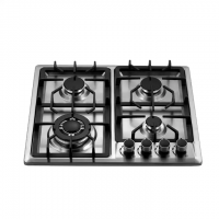 stainless steel built in gas stove 4 burner kitchen appliance hob good quality gas cooktop