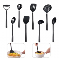 8pcs kitchenware utensilios de cocina cooking utensils plastic kitchen utensils set for kitchen acce