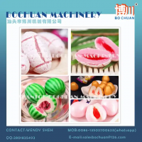 HOLLOW BALL GUM MACHINE CANDY LINE MACHINERY CENTER FILLED POWDER JELLY