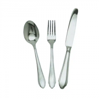 Export to Kitchen Equipment Flatware Sets Silver Stainless Cutlery Serving Spoon Fork and Knife Clas