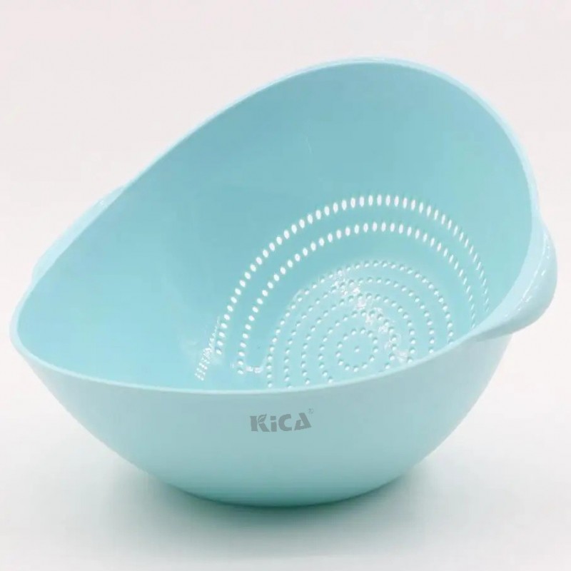 2022 KICA New Products Solid Color Drain Basket Kitchen Supplies Fashionable and Simple图2