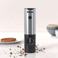 Electric Kitchen Salt and Spice Grinder Home Hand-held Automatic Grinding Miller Adjusta