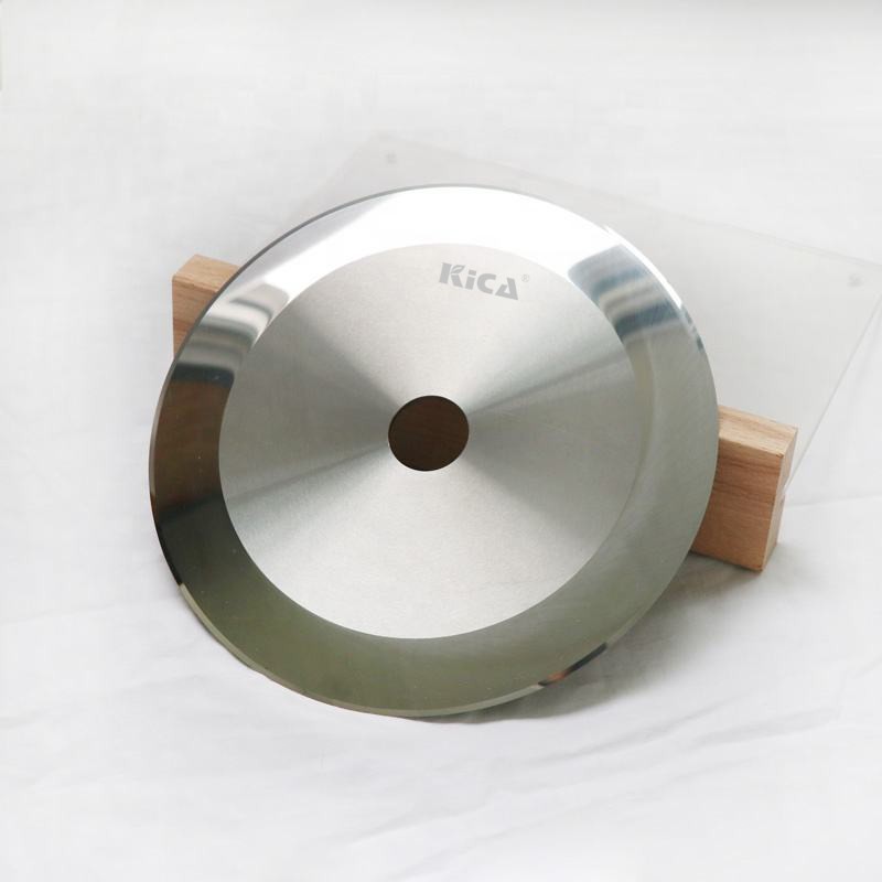 Tungsten carbide YG12X 200*25.4*2mm circular knives adhesive tape slitting blade taping knife for gu图3